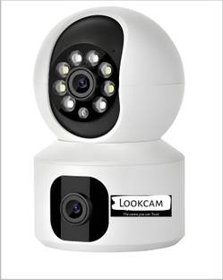 lookcam DuoXR 3MP Dual Lens Wireless WiFi Smart CCTV Camera | Ultra HD View Security Security Camera