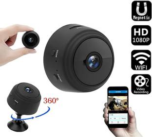 AVOIHS 1080p Wifi Wireless Spy Hidden Live View Camera Built-in Battery Night Vision Security Camera