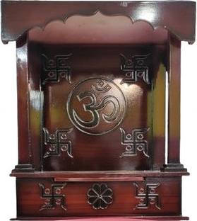 ETWARI Etwari glossy finished Engineered Wood Home Temple
