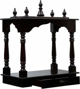 kamdhenu art and craft Mandir Wooden Temple for Home Pooja, Arti Temple for Home and Office Solid Wood Home Temple