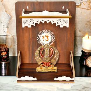 7CR New Sikh (Ek Onkar) Temple Engineered Wood Home Temple