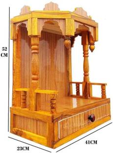 JMD ONLINE wooden temple Engineered Wood Home Temple
