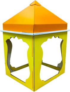 ECOGREET Wall Temple Makhar Corrugated Paper Home Temple