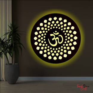 OM MANDALA CREATION OM Mandala Wall Lit LED Light Wall Decor A well-designed Type 2