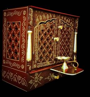 JAMWAIART Solid Wood Home Temple