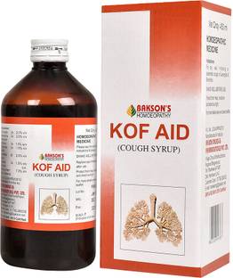 Bakson's Homoeopathy Kof Aid Syrup