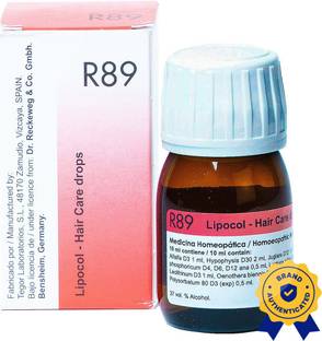 Dr. Reckeweg R89 Lipocol Hair care Drop for Anti-Hairfall & Hair volumizer Liquid