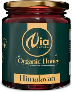 Nia Natura 100% Pure Organic Honey 250g | Unprocessed, Raw & Without Sugar | Hiamalyan
