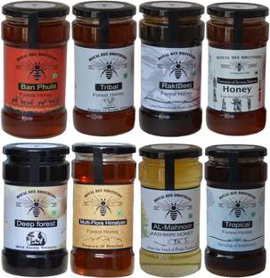 Royal Bee Brothers Combo Pack Forest Honey, Produce of Wild Honey Bee