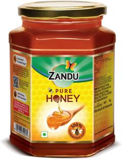 ZANDU Pure Honey, 100% Purity, No Added Sugar