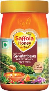 Saffola Honey Active, Made with Sundarban Forest Honey, 100% Pure, No sugar adulteration