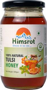 Himsrot Pure Natural Honey | Organic Tulsi Honey | Unfiltered Unpasteurized Tulsi Honey