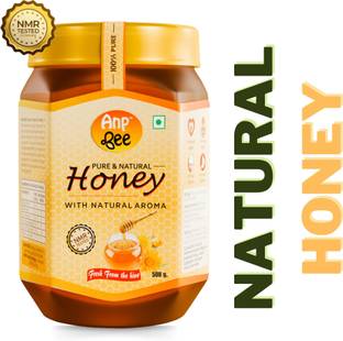 ANP BEE Raw Unpasteurized Pure Honey 500g Pack | NMR Tested I Unfiltered Honey