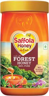 Saffola Honey Active, Made with Sundarban Forest Honey, 100% Pure, No sugar adulteration