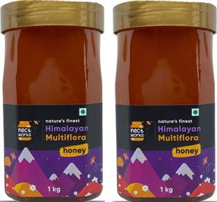 NectWorks Himalayan Multi Floral Multi Flora Honey, 100% Natural Pure Honey, 2Kg