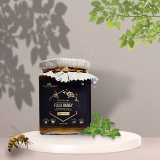 Nutra Divine Tulsi Honey|Basil-Infused Honey | Fresh Tulsi in Every Drop