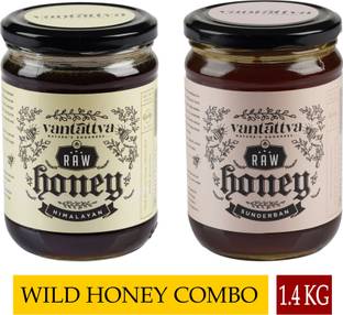 Vantattva Wild Organic Raw Honey -Himalayan and Sundarban