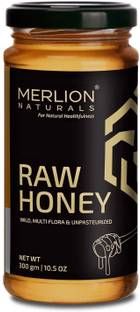 Merlion Naturals Raw Honey (Wild / Forest, Multiflora, Unprocessed, Unpasteurized, No Preservatives)