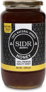 nature trust SIDR Honey Pure & Premium 100% Pure & Natural Raw Honey- Unprocessed,