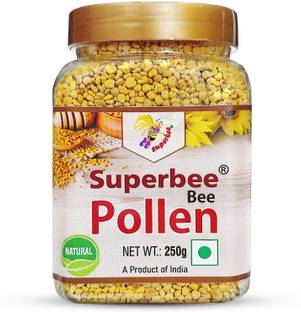Super Bee 100% Natural Bee Pollen granules superior Quality,250 g Plant-Based Protein