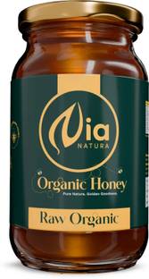Nia Natura 100% Pure Organic Honey 500g | Unprocessed, Raw, Without Sugar | Raw Organic