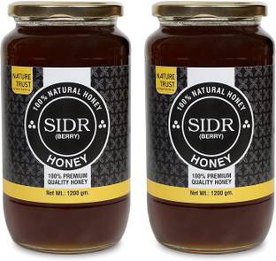 nature trust SIDR Honey Pure & Premium 100% Pure & Natural Raw Honey- Unprocessed,