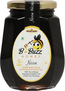 bbuzz Neem Honey, Single Origin Honey Extracted from Real Flora