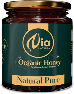Nia Natura 100% Pure Organic Honey 250g | Unprocessed, Raw & Without Sugar | Natural Pure