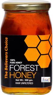 THE BELIEVERS CHOICE Raw Organic Forest Honey,Non Pasteurized,Unprocessed Collected from Deep Forest