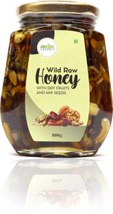 Feast Organic Wild Honey with Dry Fruits & Mix Seeds 500g