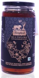 Bonphool Multiflora Raw Mangrove Organic Honey, Pure Natural Unprocessed Original Honey