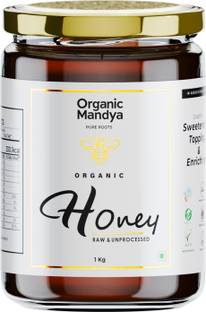 Organic Mandya Wild Forest Honey 1KG || NPOP Organic Certified