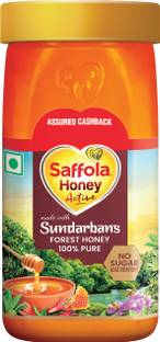 Saffola Honey Active, Made with Sundarban Forest Honey, 100% Pure, No sugar adulteration