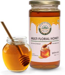 GRAMIN BYTES Gramin Multi Floral Honey – 500g 100% Pure & Natural