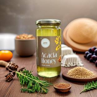 Pure Whites Acacia Forest Flower Honey From Kashmir, Pure Raw Natural Unprocessed Unfiltered