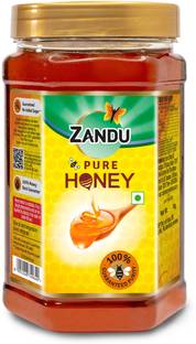 ZANDU Pure Honey, 100% Purity, No Added Sugar