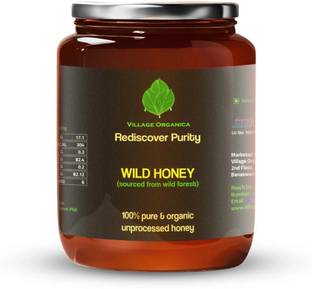Village Organica Wild Honey | Raw & Unprocessed | Pure & Unadulterated |