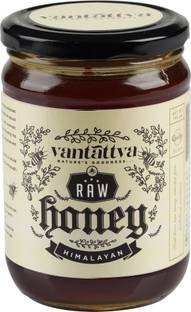 Vantattva Himalayan Forest Organic Wild Raw Unprocessed Honey Unpasteurized Pure natural honey for weight loss