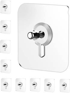 jay gatrad seller JG Adhesive Nails Hooks for Wall Without Drilling, (Pack Of 10) Hook 10