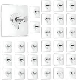 DALUCI Strong Adhesive Photo Frame Wall Hooks Sticky Hanger Holder for Home Hook 30