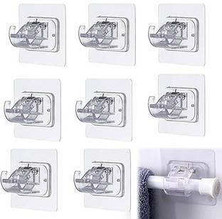 XBEY White Curtain Hooks