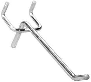Q1 Beads 12 Pcs 10" Pegboard Panel Hooks Peg Display Hooks for 1” Spaced Pegboard Hook 1