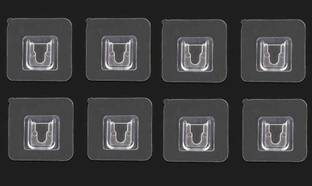 DDBOXEN 10 Pis Self Adhesive Wall Hooks 10kg Weight Max Self Adhesive Hook 10