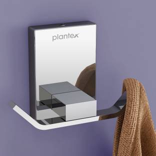 Plantex 304 Grade Stainless Steel Robe Hook/Cloth-Towel Hanger/Bathroom Accessories (Chrome - Pack of 1) Hook 2