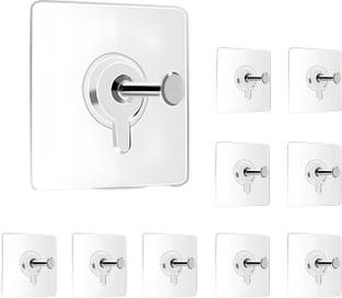 DALUCI Strong Adhesive Photo Frame Wall Hooks Sticky Hanger Holder for Home Hook 10