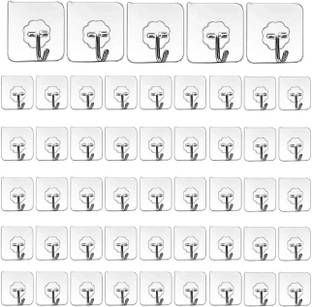 XBEY Pack of 5 Hook Rail 50