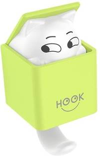 Zenvio SET OF 1 Cat Hook Pet Hooks, Max Load, Wall Hanging Decorations for All Place Hook 1