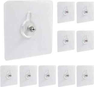 VAVSU Adhesive Wall Mount Hanging Nails, No-Drilling Waterproof Screw Hook 1