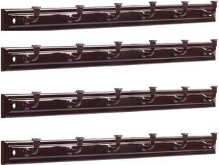 manvi Manvi 6 Pin Cloth Hanger Wall Door Hooks For Hanging keys, Clothes, towel Hook Rail 6