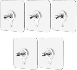 JAY RAMDEV SELLER Self Adhesive Nails Wall Picture Hangers Without Nails Wall Hooks Hook 5